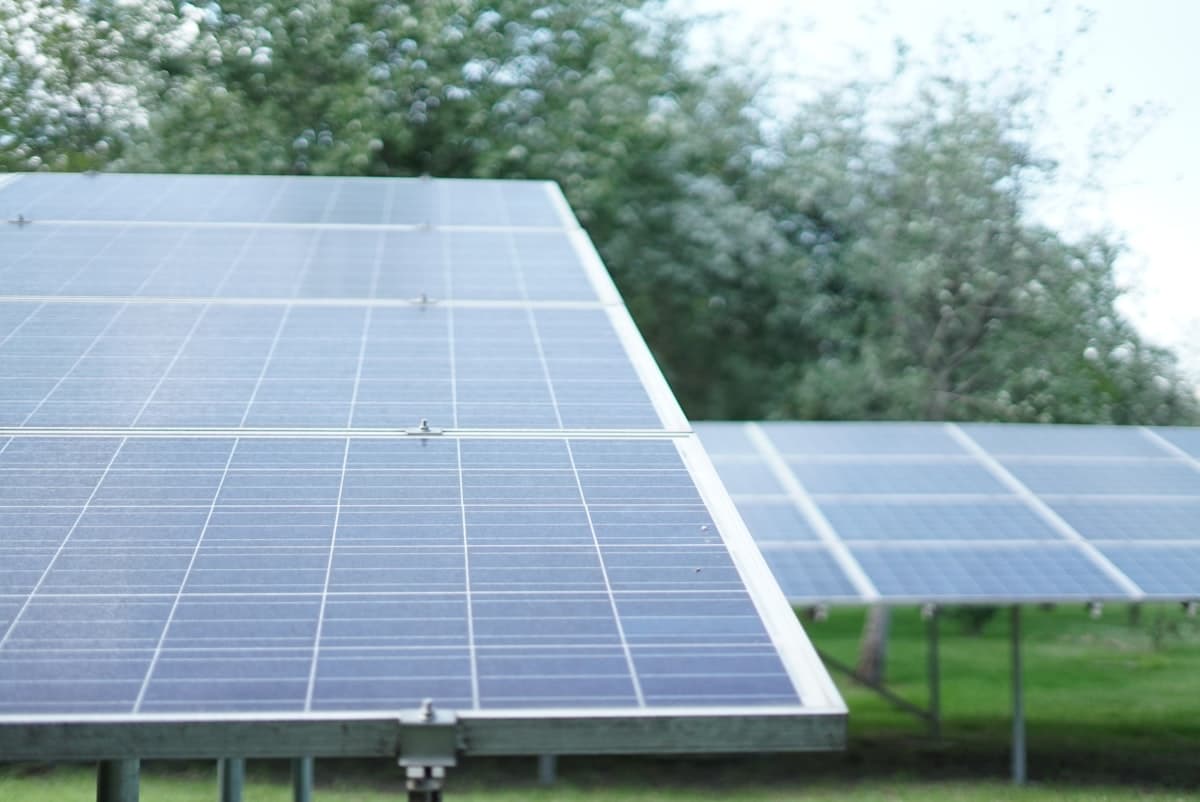 Installation photovoltaïque de grande surface